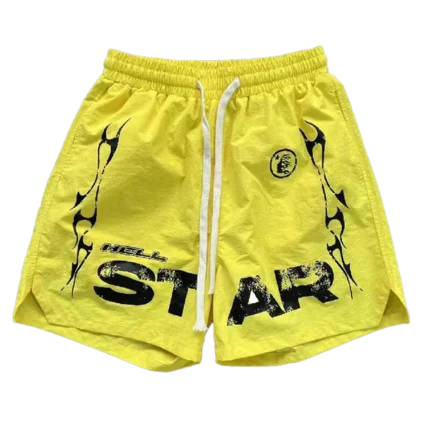 Hellstar Shorts Yellow