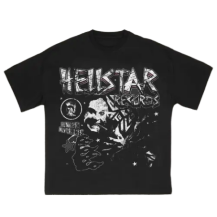 Black Hellstar Runher Never Die Tee