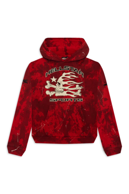 Hellstar Sports Red Hoodie