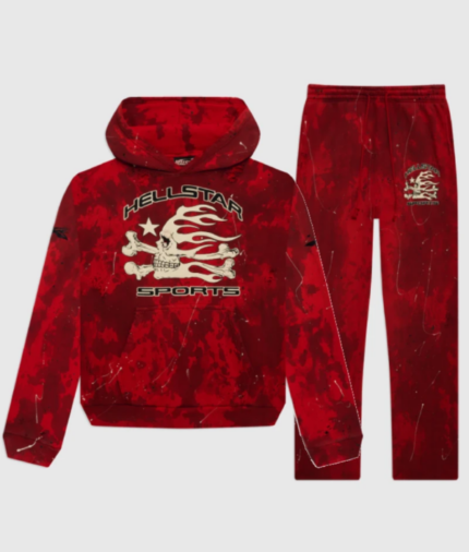 Hellstar Sports Tracksuit Red