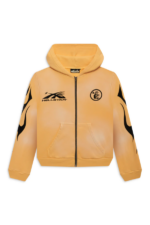 Hellstar Sports Zip-up Hoodie Yellow