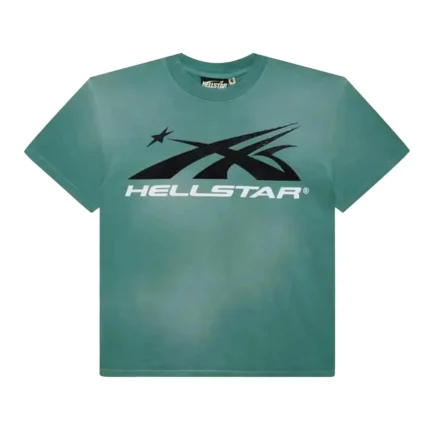 Hellstar Sports Logo Tee Washed Teal