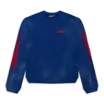 Blue Hellstar Crewneck Longsleeve